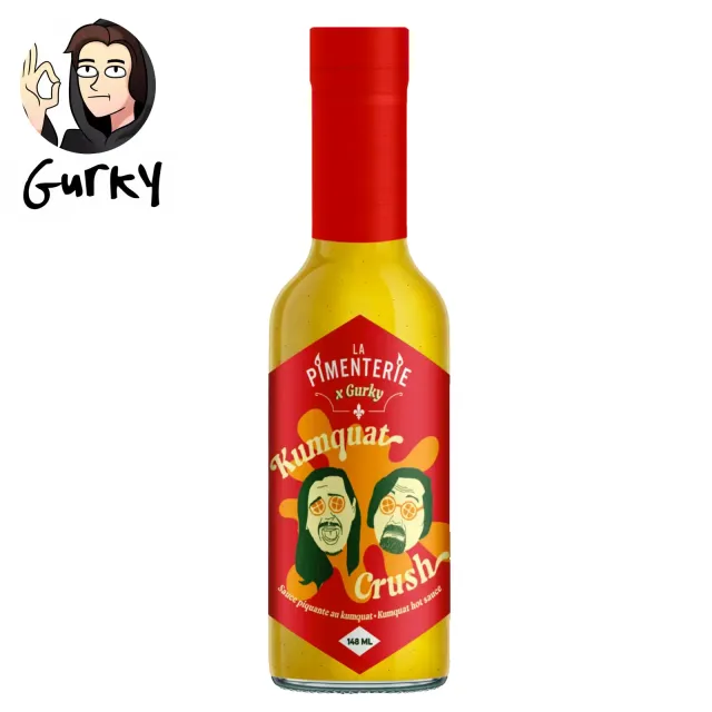 la-pimenterie-gurky-kumquat-crush-sauce-habanero-148-ml image 1