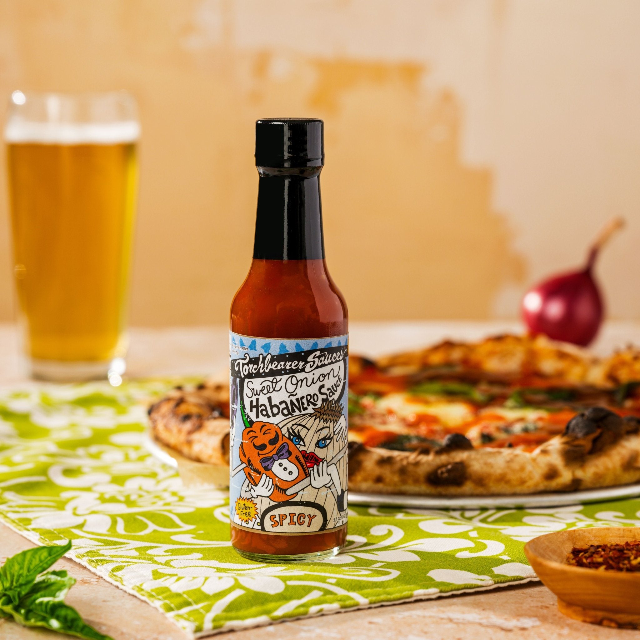torchbearer-sweet-onion-habanero-sauce-piquante-oignon-doux-148ml image 2