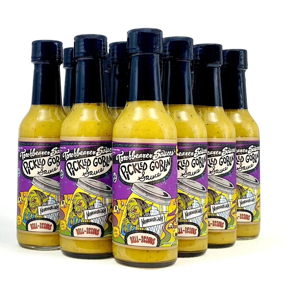 torchbearer-pickled-goblin-sauce-piquante-cornichon-lot-de-12 image 1