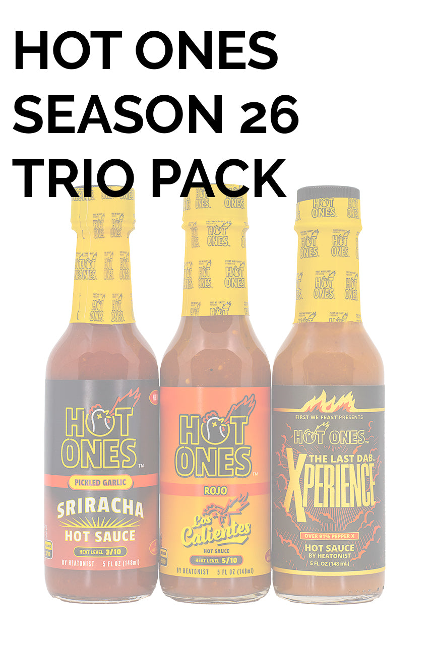 heatonist-hot-ones-trio-season-26-sauce-piquante-3-flacons-pepper-x image 2