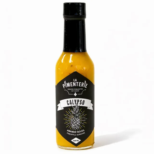 la-pimenterie-calypso-sauce-piquante-ananas-gingembre-148-ml image 1
