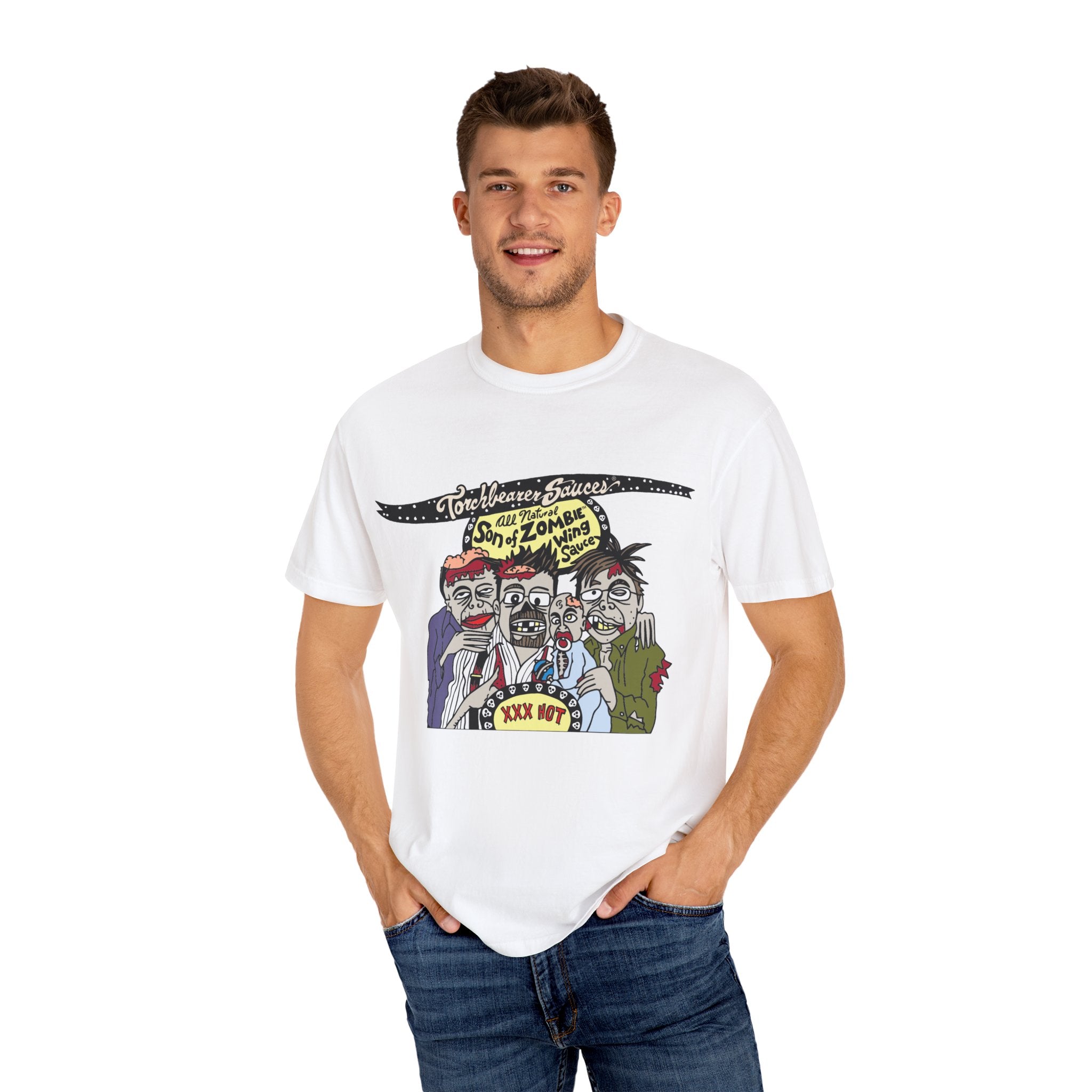 torchbearer-son-of-zombie-t-shirt-coton-unisexe image 2