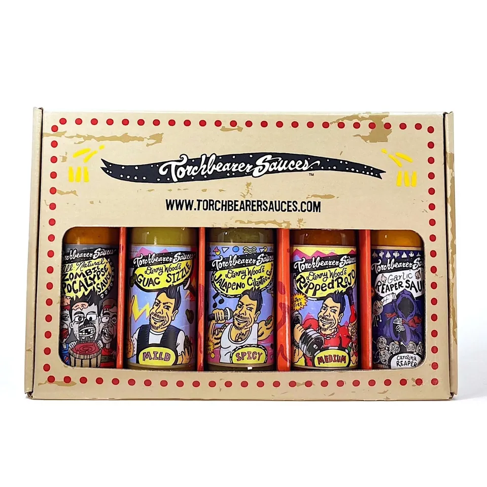 torchbearer-danny-wood-coffret-5-sauces-super-hot-extr-me image 1