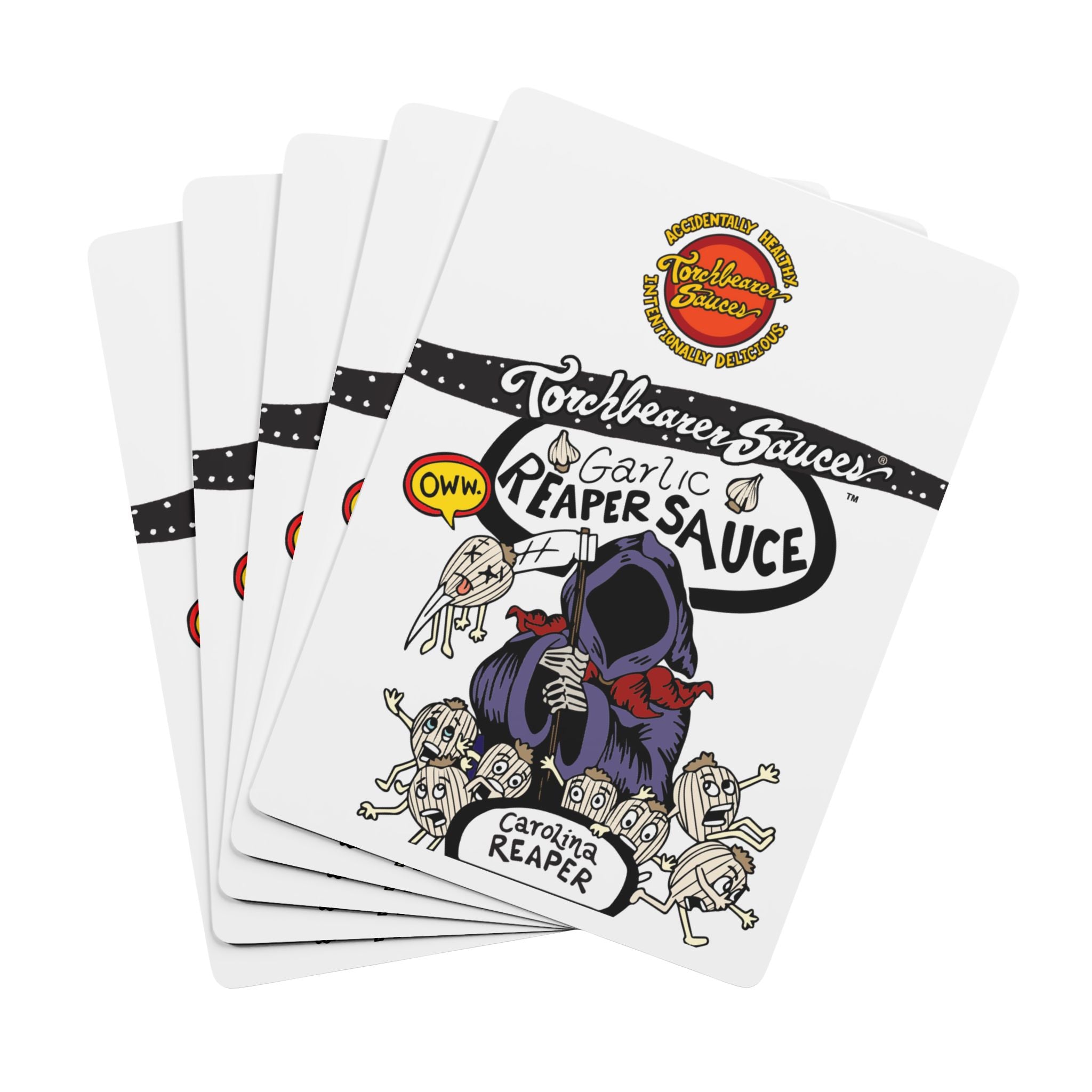 torchbearer-garlic-reaper-jeu-de-cartes-poker-54-deck-reaper image 3