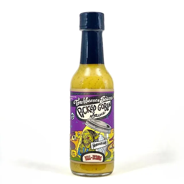 torchbearer-pickled-goblin-sauce-piquante-cornichon-aneth-148-ml image 1
