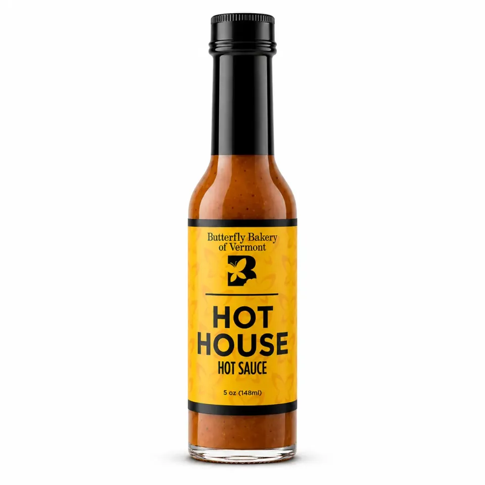 butterfly-bakery-hot-house-sauce-piquante-5-piments image 1