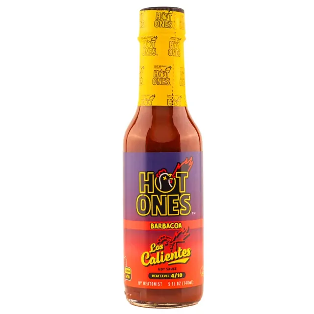 los-calientes-barbacoa-sauce-piquante-abricot-fum-148-ml image 1