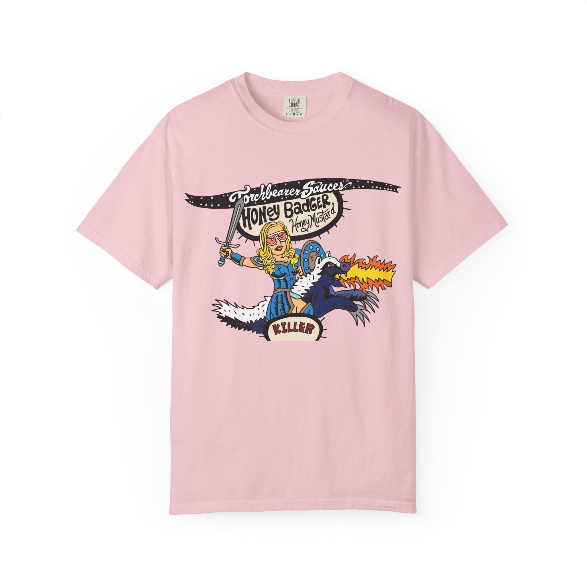 torchbearer-honey-badger-t-shirt-coton-unisexe-graphique image 1