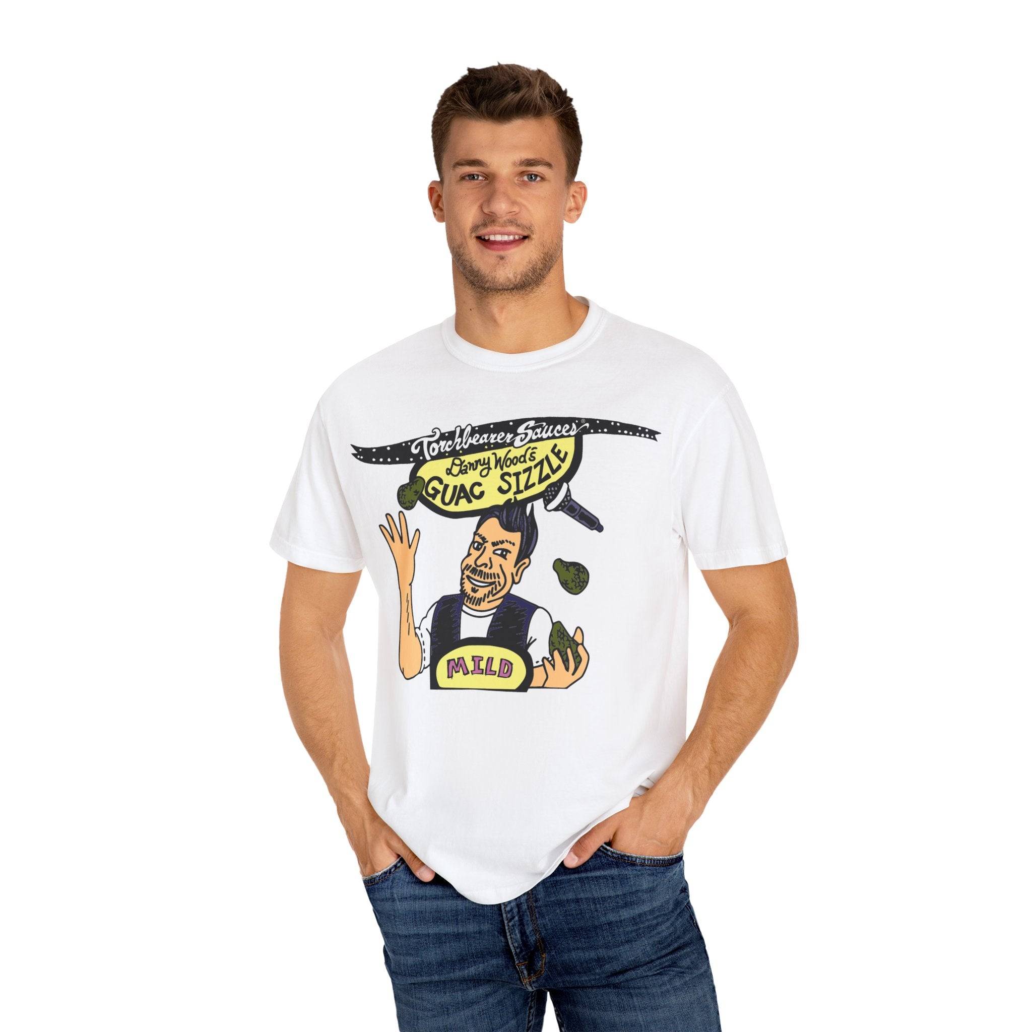 torchbearer-guac-sizzle-t-shirt-coton-noir-unisexe image 2