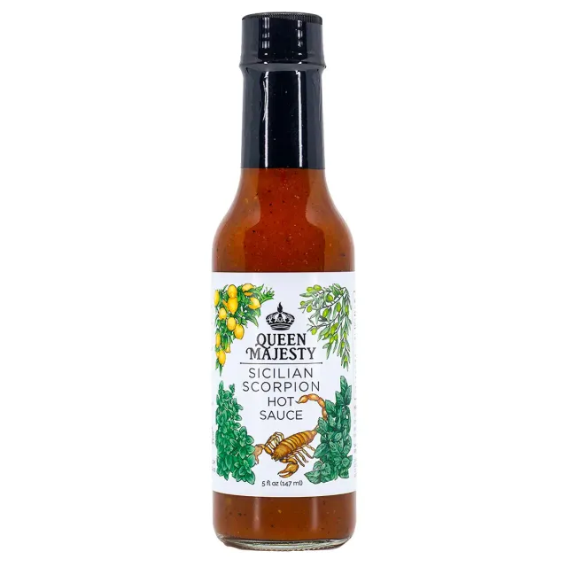 queen-majesty-sicilian-scorpion-sauce-citron-basilic-148-ml image 1