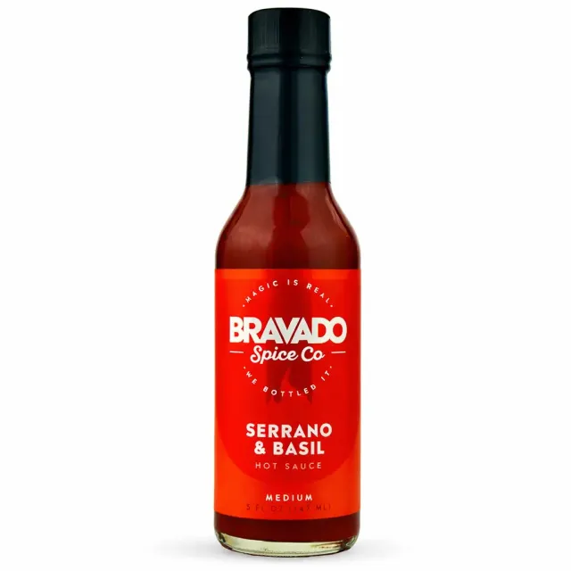 bravado-serrano-basilic-sauce-piquante-pizza-148-ml image 1