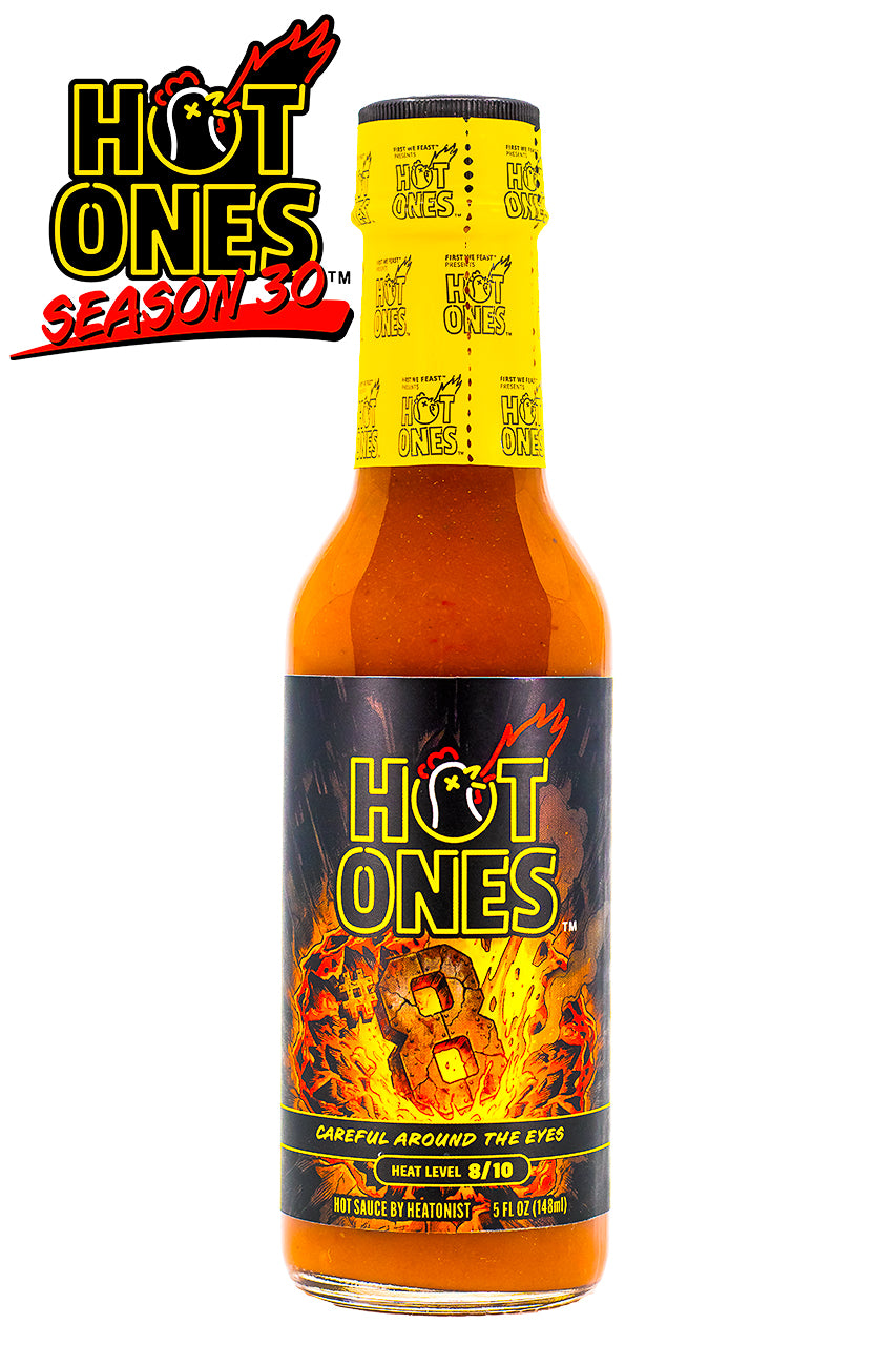 heatonist-hot-ones-n-8-sauce-piquante-carolina-reaper-forte image 1