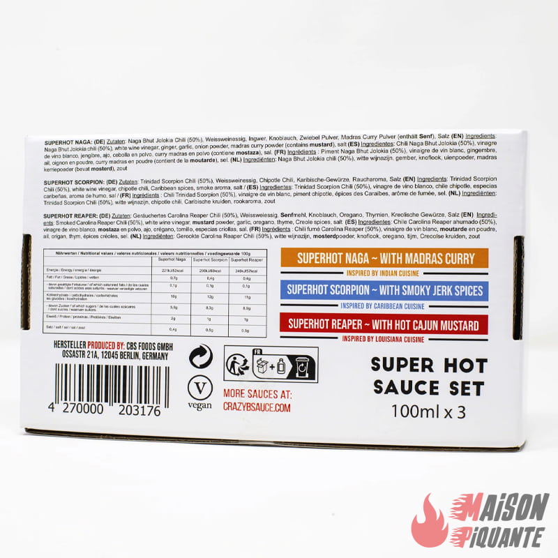 crazy-bastard-super-hot-coffret-3-sauces-piquantes-3x100-ml image 5