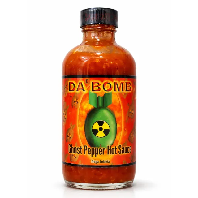 maison-piquante-sauce-da-bomb-ghost-pepper-mangue-120g image 1
