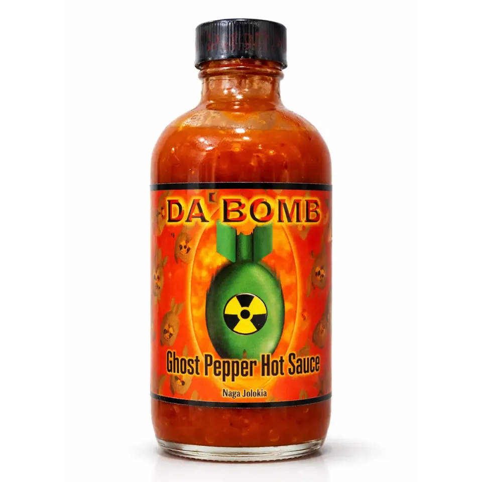 maison-piquante-sauce-da-bomb-ghost-pepper-mangue-120g image 1