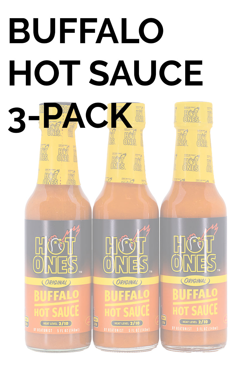 hot-ones-buffalo-sauce-piquante-poulet-lot-de-3-flacons-heatonist image 2