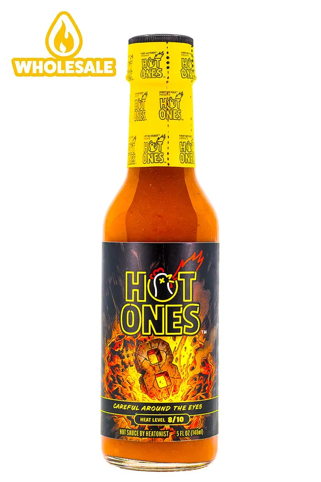 heatonist-hot-ones-n-8-sauce-piquante-dition-show image 1