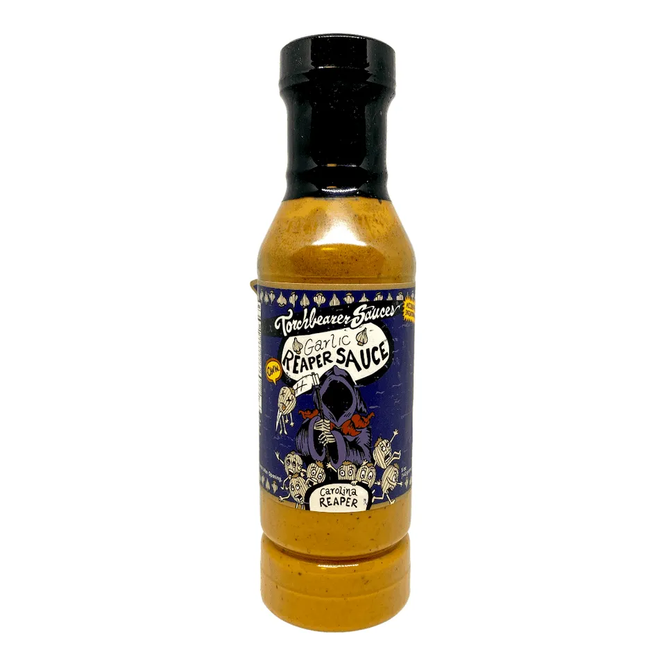 torchbearer-garlic-reaper-sauce-piquante-12oz-ail-fort image 1