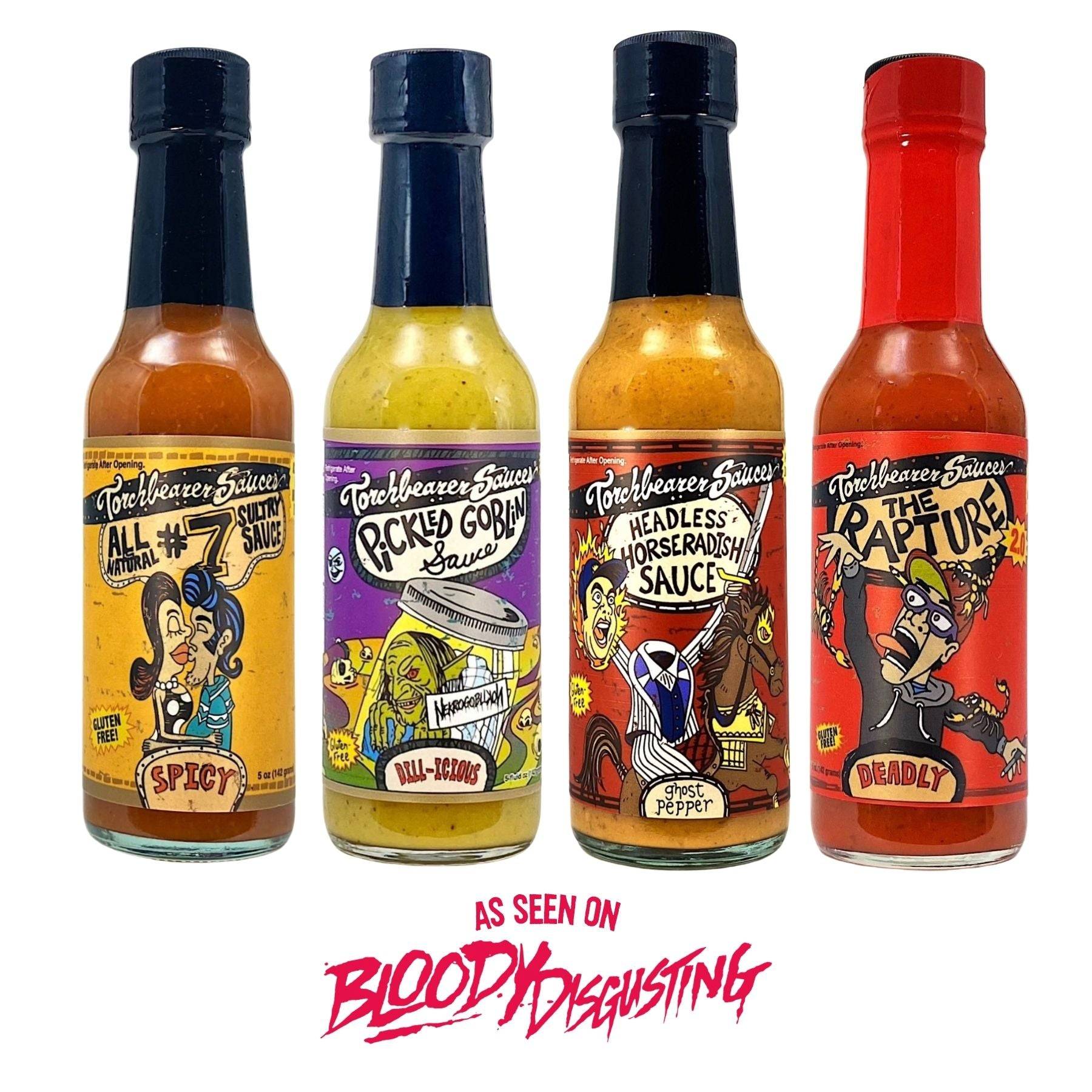 torchbearer-july-bundle-sauce-piquante-coffret-bloody-disgusting image 1