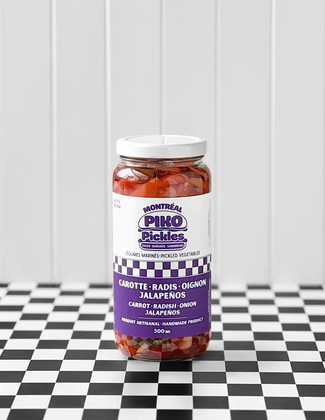 piko-peppers-piko-pickles-condiment-m-lange-pour-tacos-jalapeno image 1