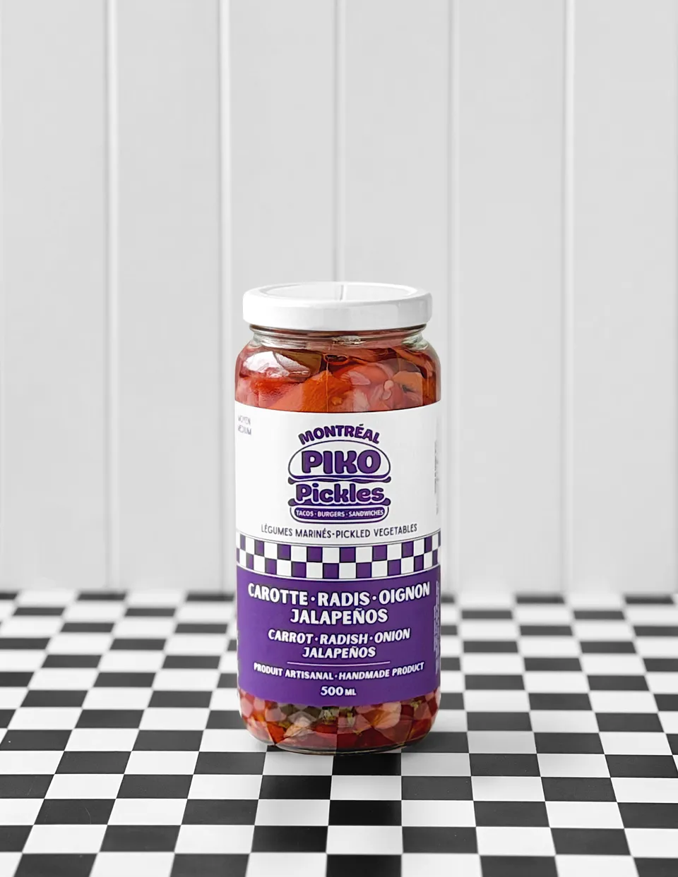 piko-peppers-piko-pickles-condiment-m-lange-pour-tacos-jalapeno image 1