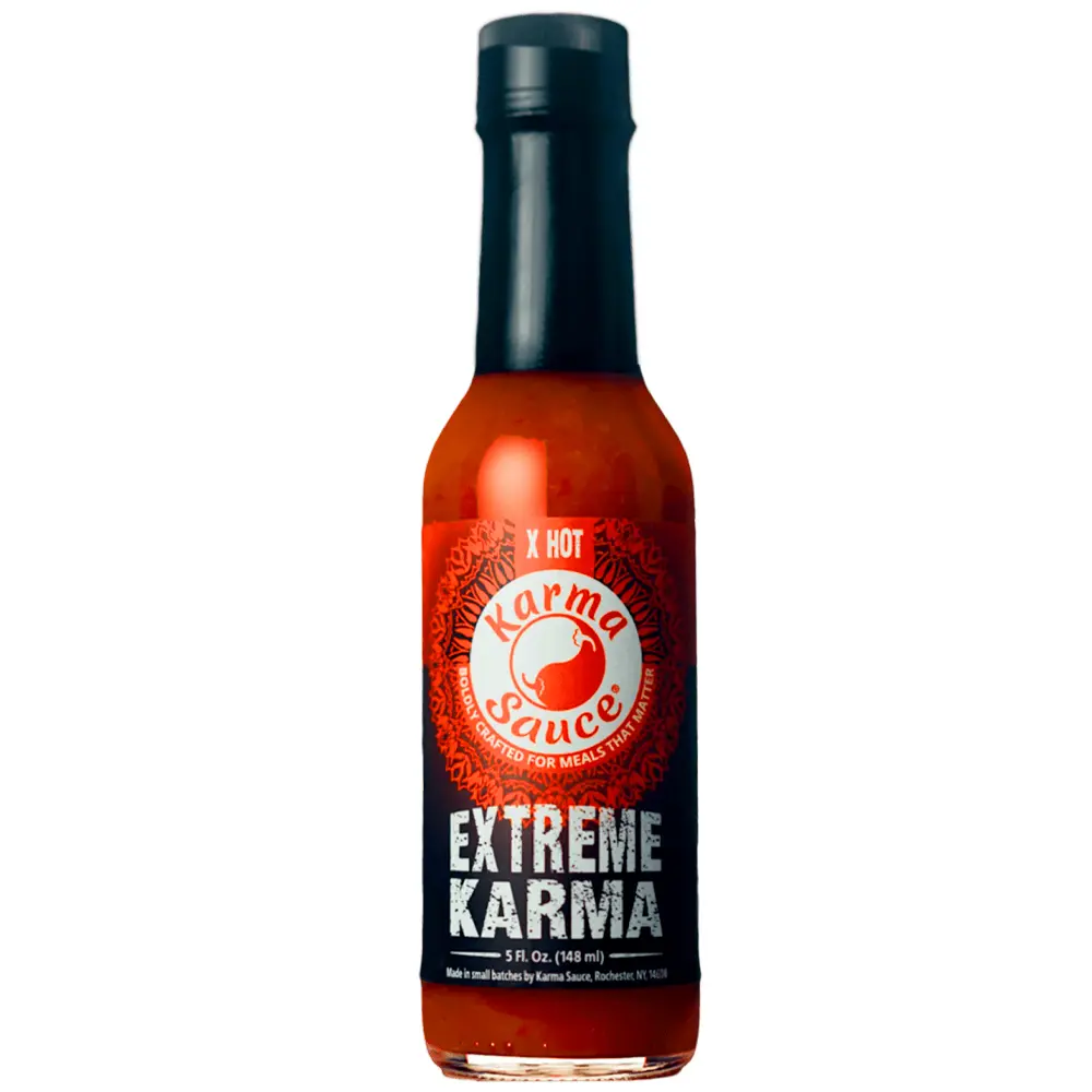 karma-extreme-sauce-miel-gingembre-bhut-jolokia-148-ml image 1