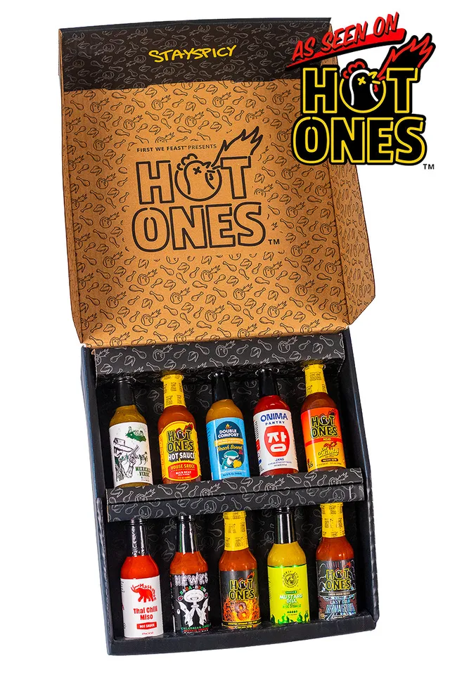 heatonist-hot-ones-saison-31-coffret-10-sauces-piquantes image 1