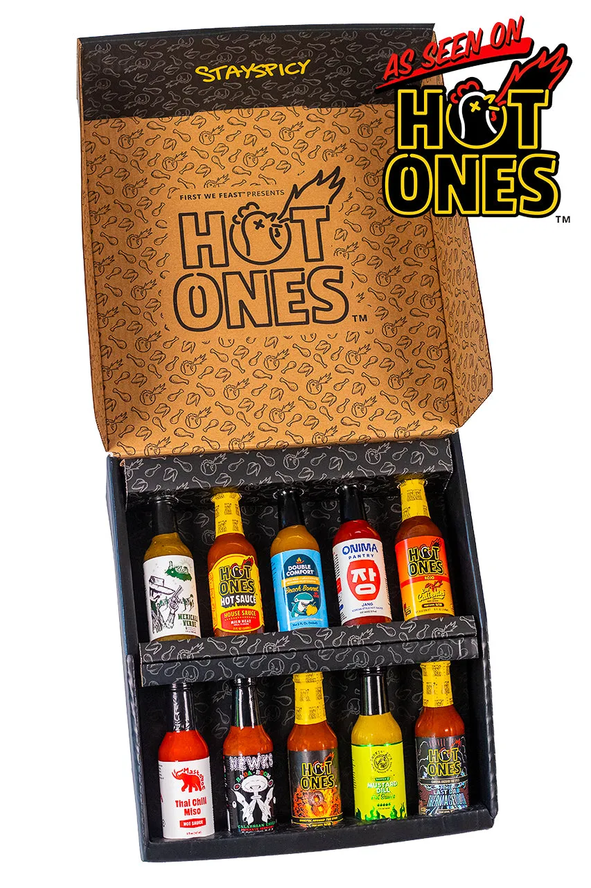 heatonist-hot-ones-saison-31-coffret-10-sauces-piquantes image 1