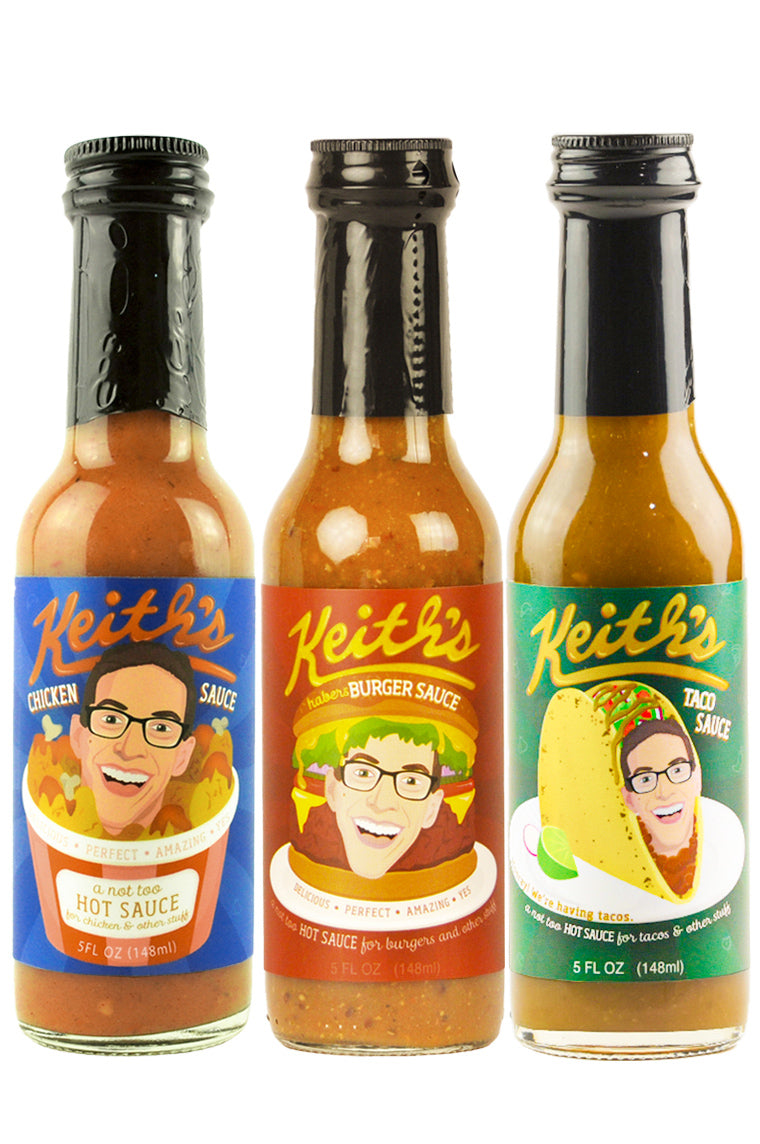 keith-s-trio-pack-sauces-piquantes-burger-taco-poulet image 1
