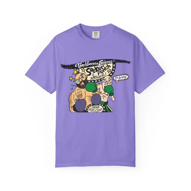 torchbearer-sucker-punch-t-shirt-coton-rouge-unisexe image 1