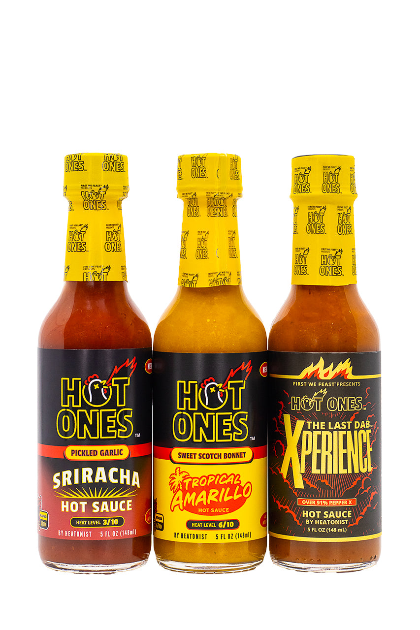 heatonist-hot-ones-trio-pack-season-27-sauce-piquante-3-flacons image 1