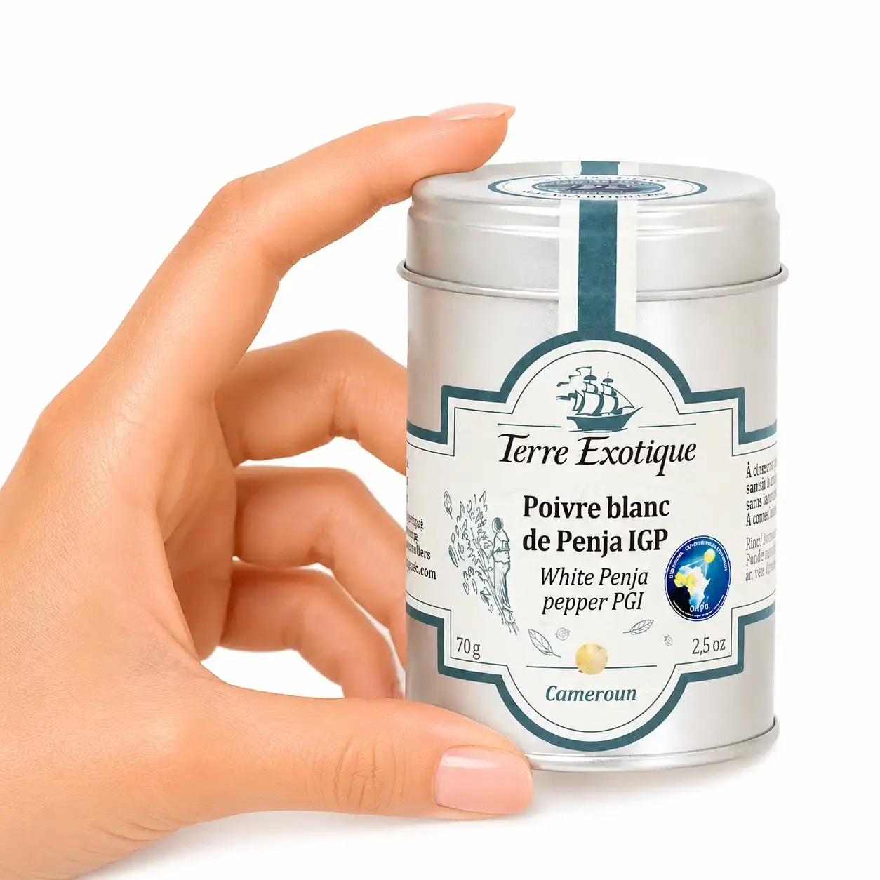 terre-exotique-poivre-blanc-de-penja-igp-poivre-70-g image 2