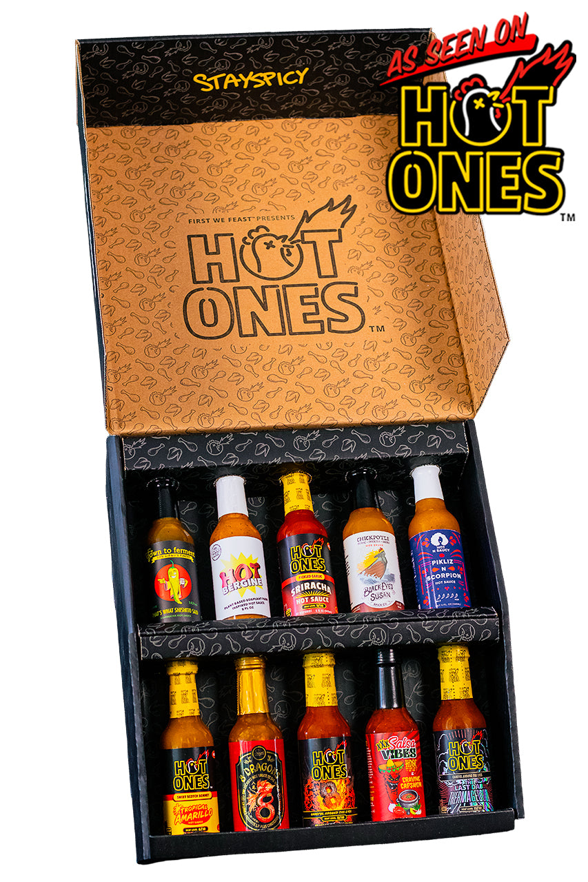 heatonist-hot-ones-season-30-sauce-piquante-coffret-10-sauces image 1