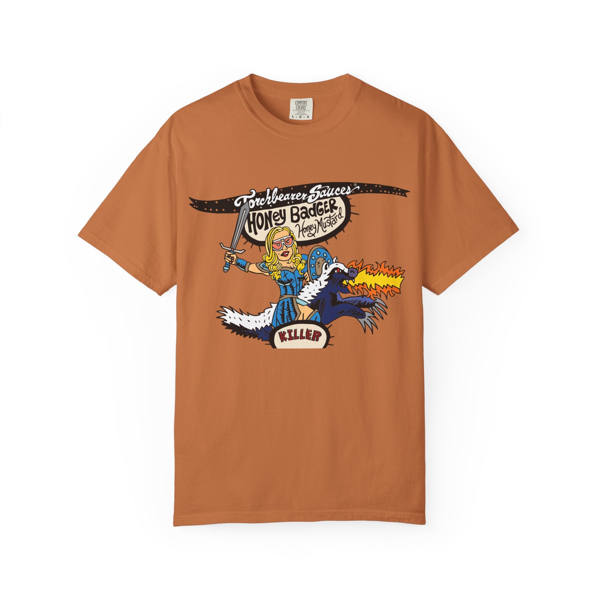 torchbearer-honey-badger-t-shirt-coton-unisexe-graphique image 6