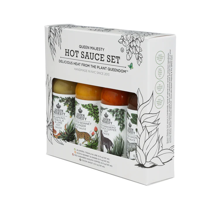queen-majesty-coffret-sauce-piquante-4x148ml image 3