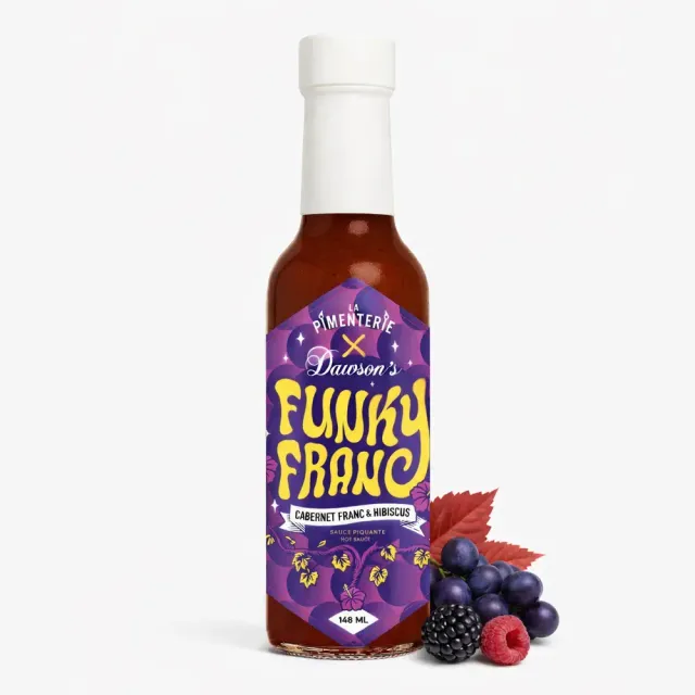 la-pimenterie-funky-franc-sauce-piquante-fruits-rouges-hibiscus image 1