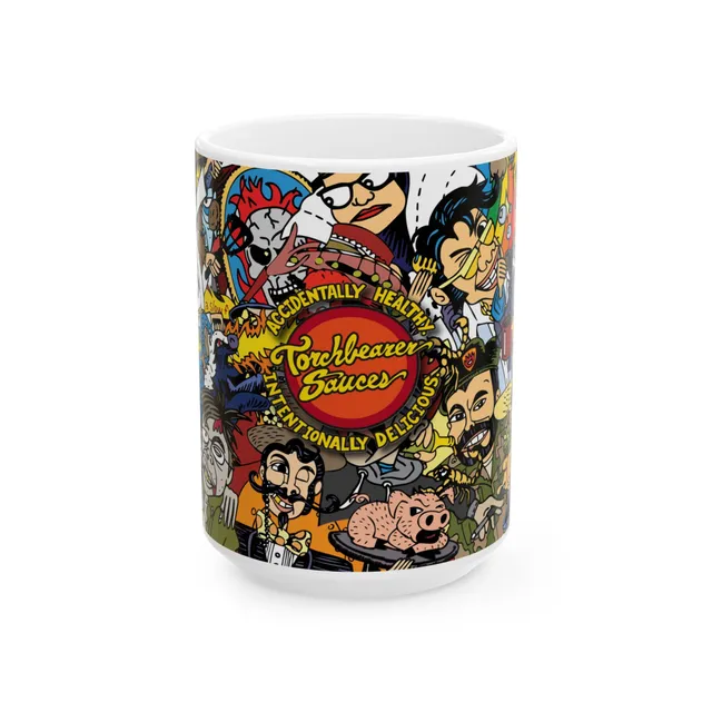 torchbearer-characters-mug-c-ramique-blanc-15-oz image 1