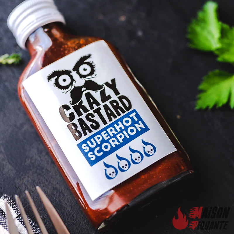 crazy-bastard-super-hot-coffret-3-sauces-piquantes-3x100-ml image 4