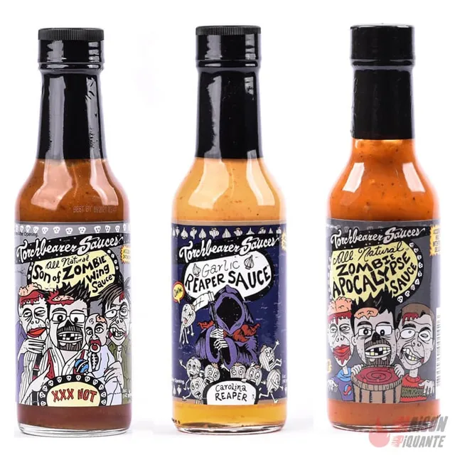 torchbearer-best-seller-coffret-3-sauces-piquantes-3x50-ml image 1