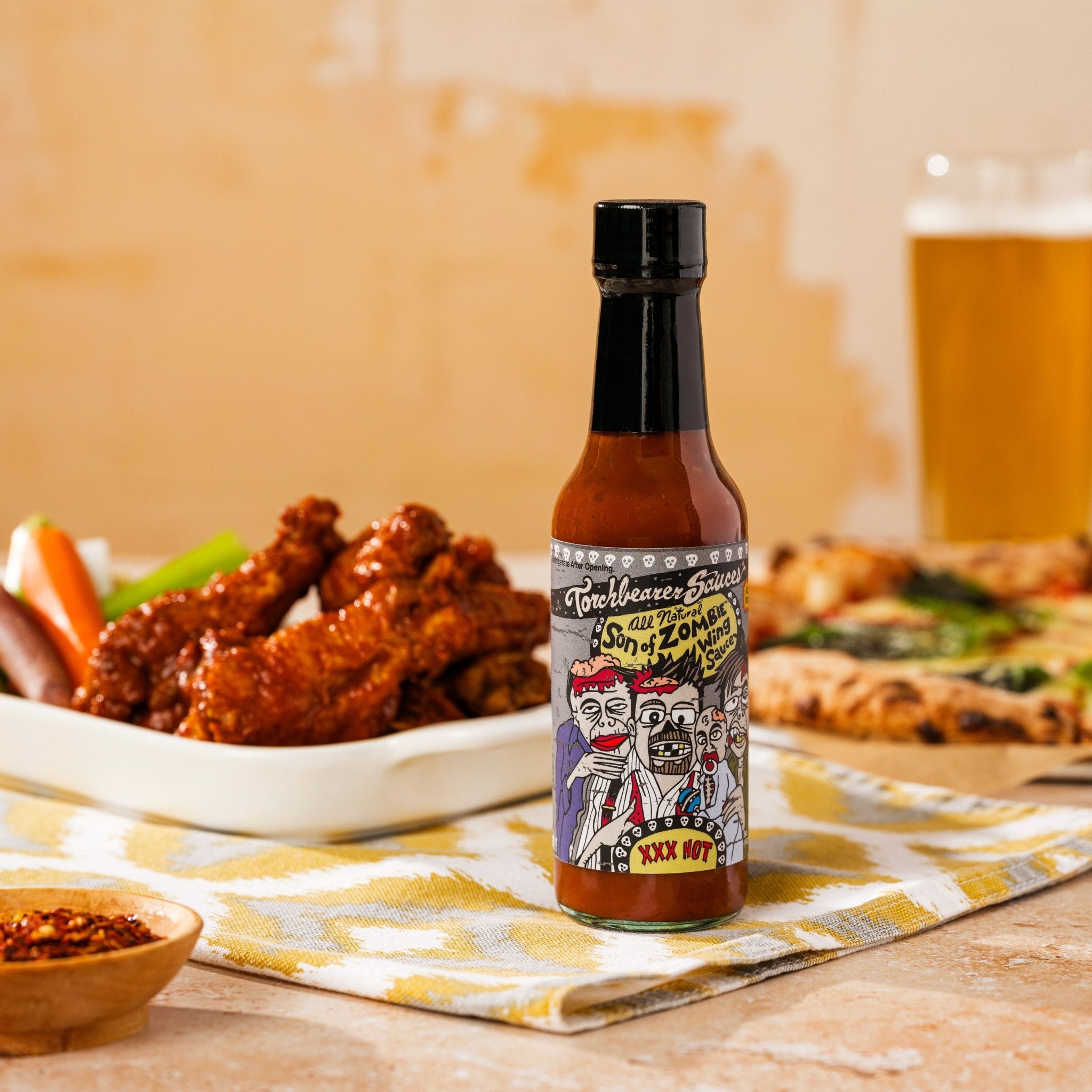 torchbearer-son-of-zombie-sauce-piquante-fum-e-miel-ghost-148ml image 2