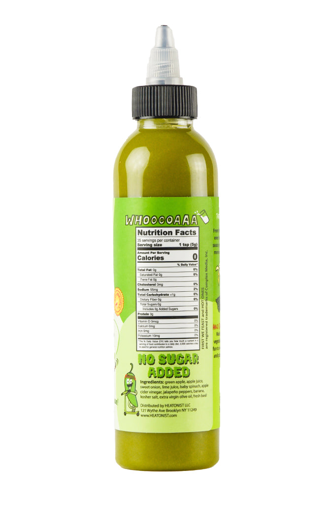 heatonist-hot-ones-jr-the-green-sauce-piquante-pomme-verte-177-ml image 3