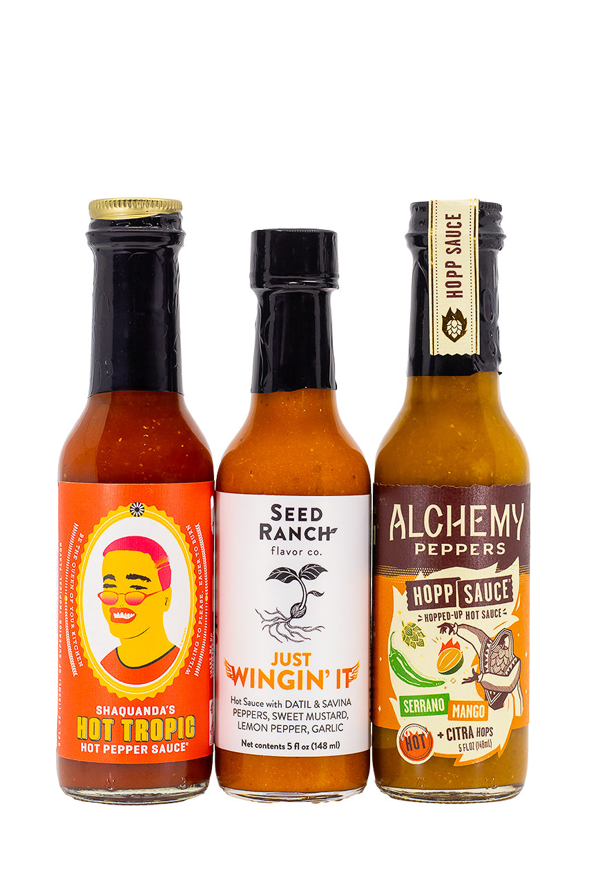 heatonist-hot-ones-warm-up-pack-season-27-sauce-piquante-douce-3-flacons image 1