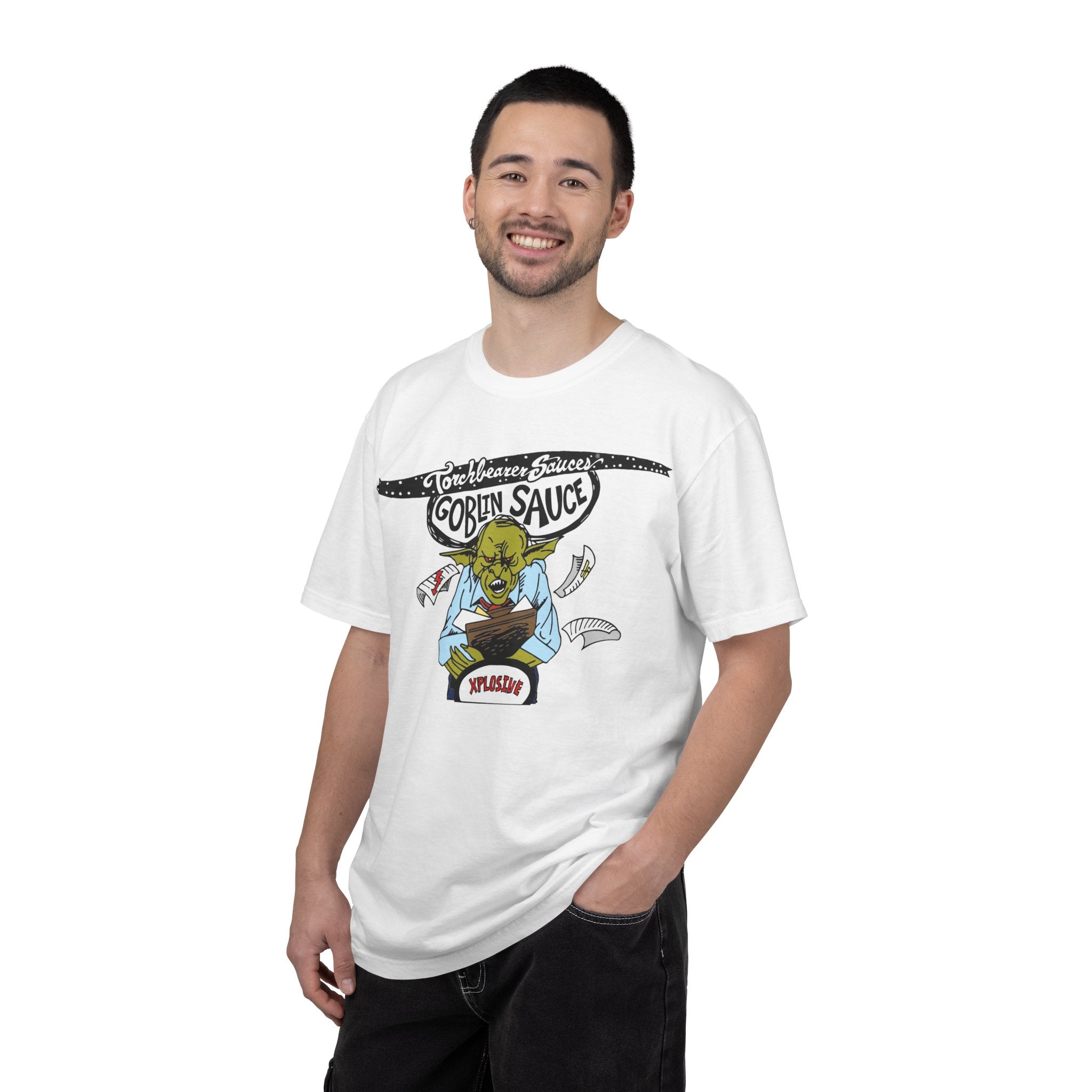 torchbearer-goblin-sauce-t-shirt-noir-coton-taille-l image 2