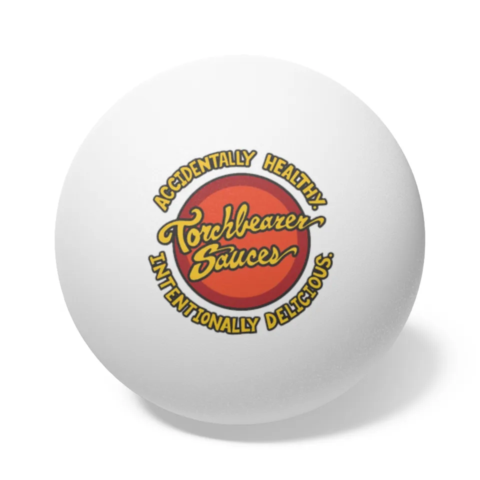 torchbearer-balles-ping-pong-orange-lot-de-6 image 1