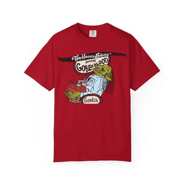 torchbearer-goblin-blood-t-shirt-coton-noir-taille-l image 1