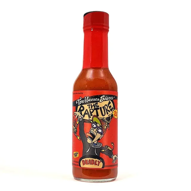 torchbearer-rapture-sauce-piquante-scorpion-reaper-5oz image 1
