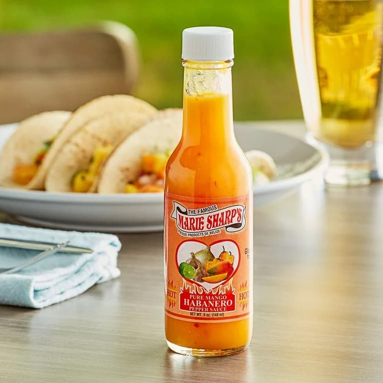 marie-sharp-s-mango-habanero-sauce-piquante-mangue-148ml image 2